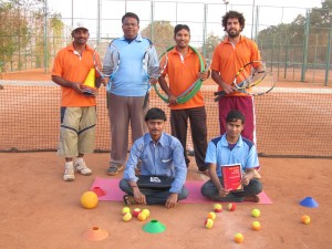 Equipo de educadores del Centro Educativo Anantapur
