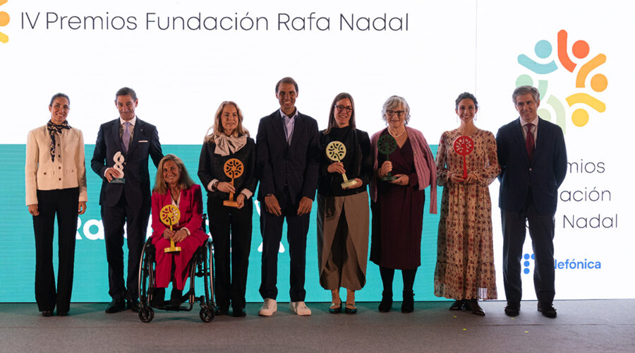 The 4th Rafa Nadal Foundation Awards recognize in Mallorca the social impact of six transformative projects
